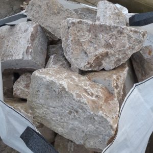 White Limestone Handpicked Rubble